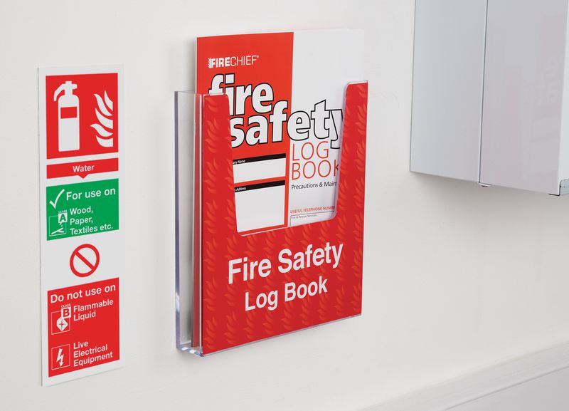 Fire alarm logbook UK example entries recorded after weekly test and fault checks